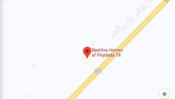 Map of BeeHive Homes of Floydada, TX