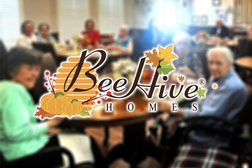 Thanksgiving with our BeeHive assisted living Family in Texas